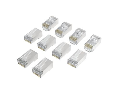 HAMA Накрайник RJ45, CAT 6a, 10 Gbit/s, екраниран, 10 бр., image _ab__is.image_number.default