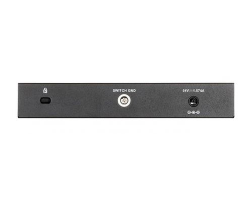 Switch D-Link DGS-1100-08PV2/E, 8 PoE 10/100/1000 Gigabit Smart Switch, managed, Rack-Mount, image , 2 image