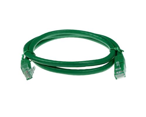 Мрежов пач кабел ACT U/UTP, CAT 6, RJ-45 - RJ-45, 0.5 m, Медни проводници, Зелен, Булк опаковка, image _ab__is.image_number.default