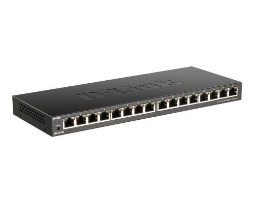 Switch D-Link DGS-1016S/E, 16 -port 10/100/1000, Desktop, image 