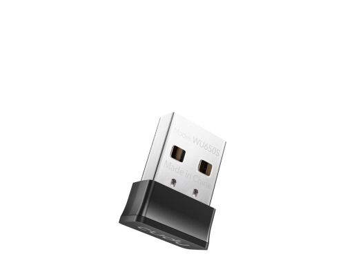 Wireless Nano Adapter Cudy WU650S, USB 2.0, 2.4/5 Ghz, Antenna Gain 2dBi, image 