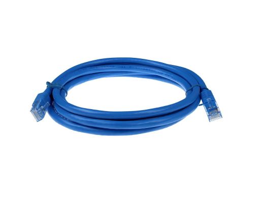 Мрежов пач кабел ACT U/UTP, CAT 6, RJ-45 - RJ-45, 2.0 m, Медни проводници, Син, Булк опаковка, image _ab__is.image_number.default