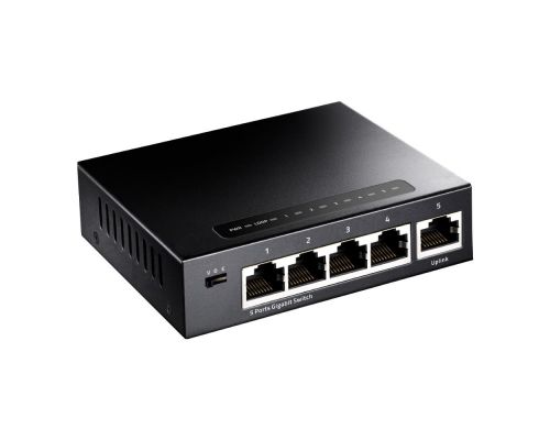 Switch Cudy 5-Port Gigabit Desktop Switch, Model: GS105, image , 2 image