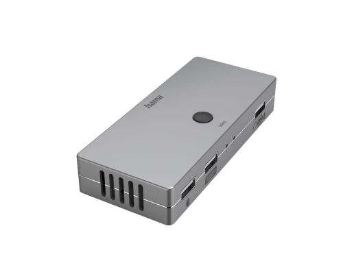 KVM превключвател Hama Connect2Switch, 4-портов, USB, HDMI, Вкл. кабели, image _ab__is.image_number.default