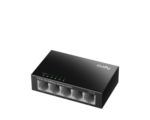 Switch Cudy FS105, 5-Port 10/100 Mbps RJ 45, image , 2 image
