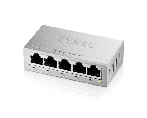 Суич ZYXEL GS-105B v5, 5 портов, Gigabit, метален корпус, image _ab__is.image_number.default
