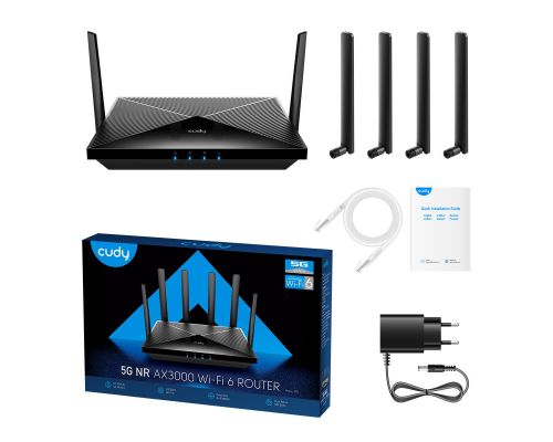 Wireless Router Cudy P5, 5G SA/NSA AX3000 Wi-Fi 6 CPE, image , 4 image