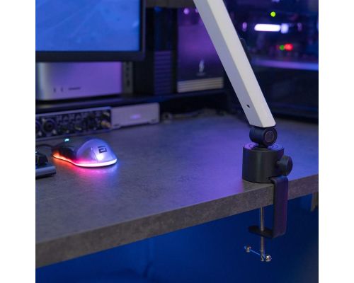 MOUNT ARM, Microphone Arm with Table Clamp - White, image , 5 image