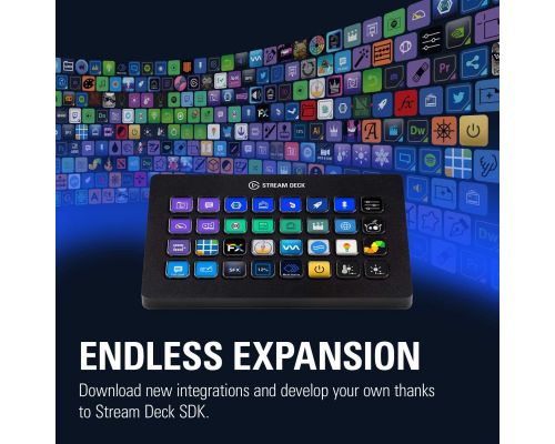 Контролер Elgato Stream Deck, 32 LCD бутона, черен, image _ab__is.image_number.default