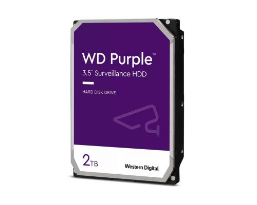 Хард диск WD Purple WD23PURZ, 2TB, 5400rpm, 256MB, SATA 3, image 