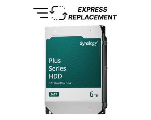 Хард диск SYNOLOGY HAT3300 NAS 6TB Plus Series SATA 3.5", image 