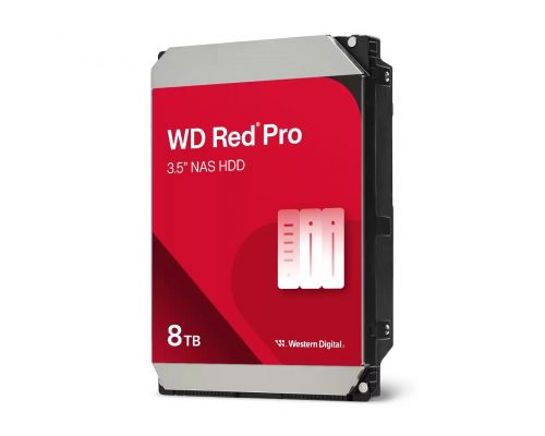 Хард диск WD Red Pro, 8TB NAS, 3.5", 256MB, 7200RPM, WD8005FFBX, image 