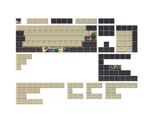 Капачки за механична клавиатура Dark Project - Arcade PBT - ANSI & ISO, image 
