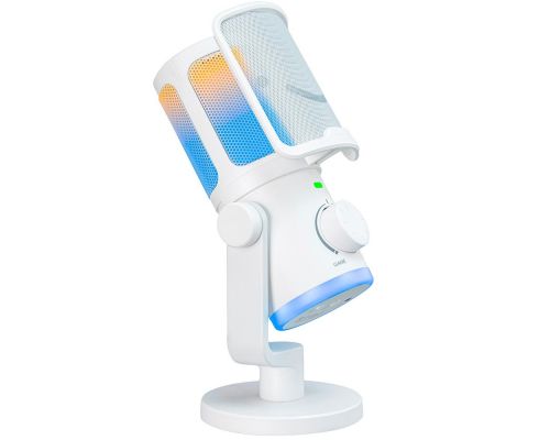 Desktop Microphone FIFINE AM6 RGB - White, image , 2 image