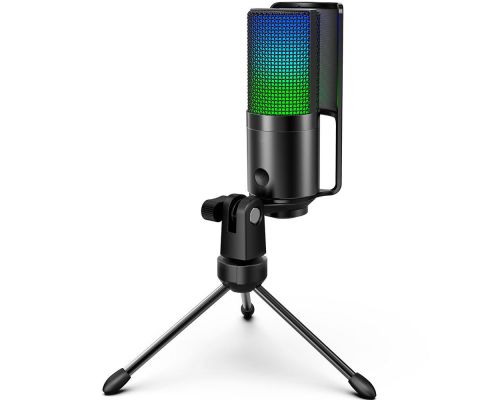 Desktop Microphone FIFINE K669 PRO2 RGB - Black, image , 3 image