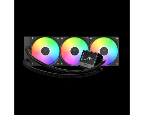 Gamdias Water Cooling Chione E4-360 - LCD Screen, A-RGB, image , 2 image