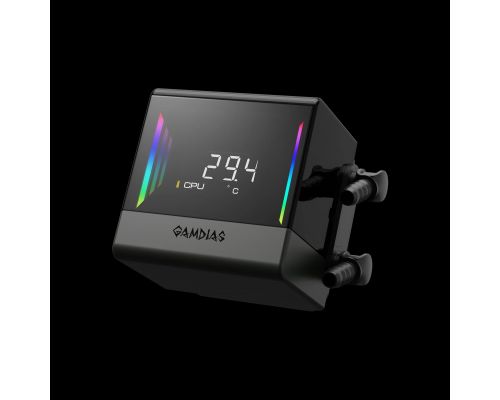 Gamdias Water Cooling Chione E4-360 - LCD Screen, A-RGB, image , 3 image