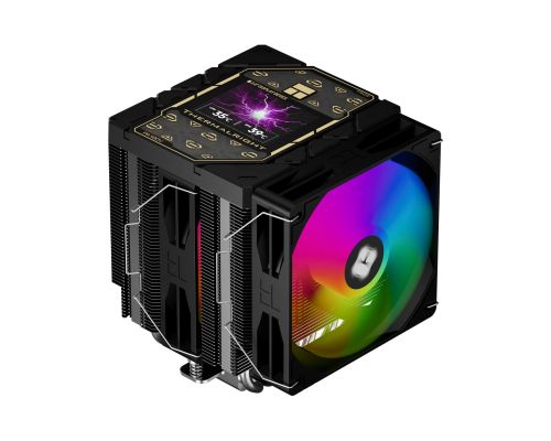 Thermalright CPU Cooler Peerless Assassin 120 Vision ARGB - Dual-Tower - 2.8 inch Display, LGA1851/AM5, image 