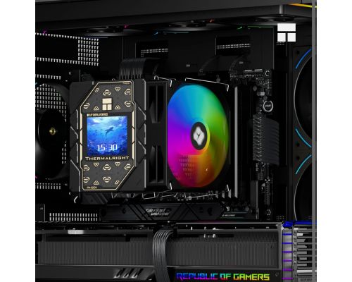 Thermalright CPU Cooler Peerless Assassin 120 Vision ARGB - Dual-Tower - 2.8 inch Display, LGA1851/AM5, image , 2 image