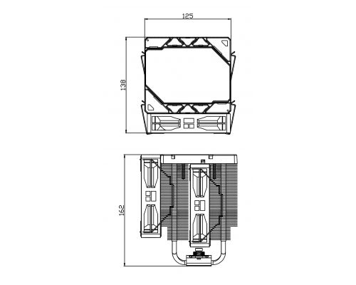Thermalright CPU Cooler Peerless Assassin 120 Vision ARGB - Dual-Tower - 2.8 inch Display, LGA1851/AM5, image , 3 image