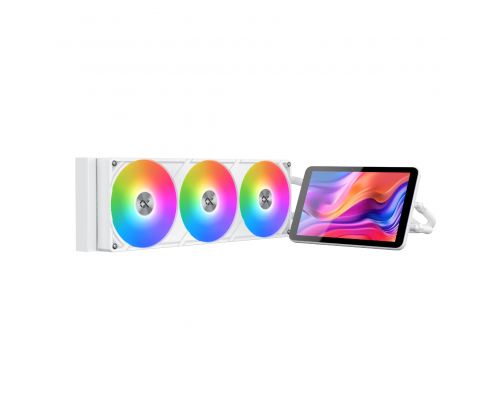 Xigmatek водно охлаждане Water Cooling Connect Pro 360 Arctic - 7 inch Magnetic LCD Display, image 