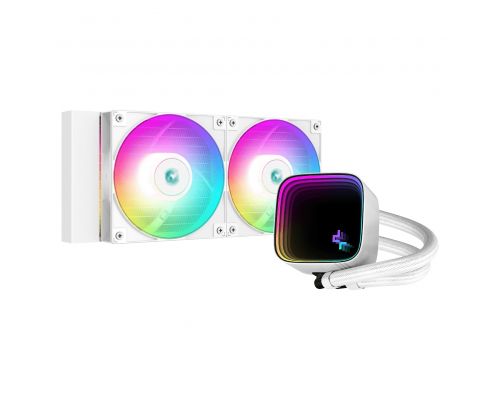 DeepCool Water Cooling LS520 SE White - Addressable RGB, Infinity mirror design - LGA1700/AM5, image 