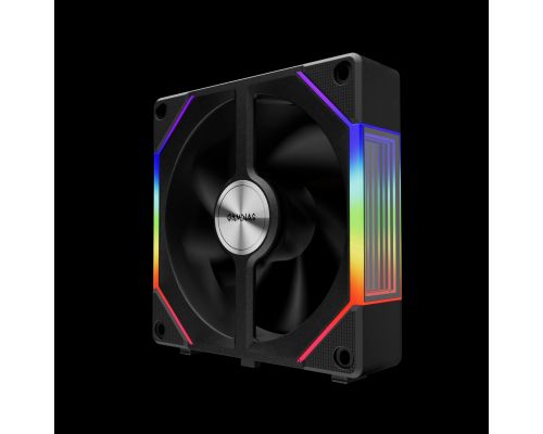 Gamdias Комплект вентилатори Fan Pack 3-in-1 3x120mm - AEOLUS P2-1203, Swappable Fan Blades (Reverse Fan Blades Included), Daisy-Chain, Infinity Mirror, A-RGB, image _ab__is.image_number.default