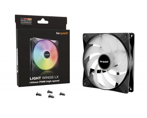 be quiet! вентилатор Fan 140mm - LIGHT WINGS LX 140mm PWM high-speed, image _ab__is.image_number.default