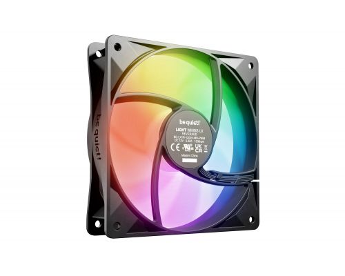 be quiet! Fan 120mm - LIGHT WINGS LX 120mm PWM Reverse Black, image , 2 image