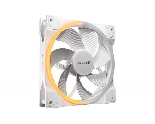 be quiet! вентилатор Fan 140mm - LIGHT WINGS 140mm PWM Reverse White, image 