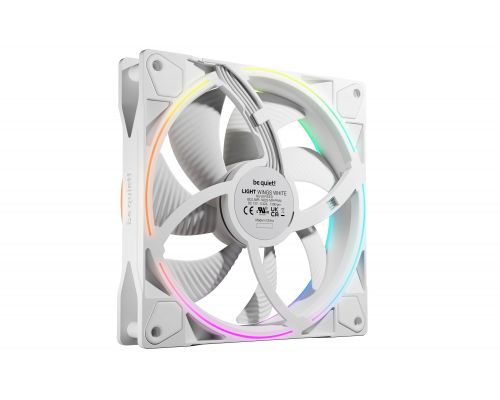 be quiet! вентилатор Fan 140mm - LIGHT WINGS 140mm PWM Reverse White, image _ab__is.image_number.default