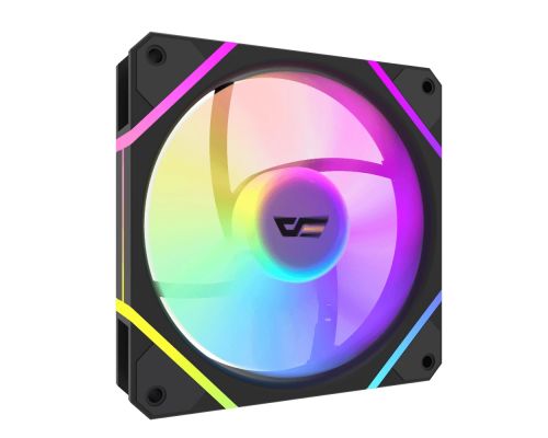 Darkflash Fan 120mm DM12 Pro A-RGB Black, image , 4 image