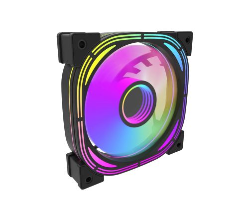 Darkflash вентилатор Fan 120mm Infinity 24R Pro - Infinity Mirror, ARGB, Reverse - Black, image 