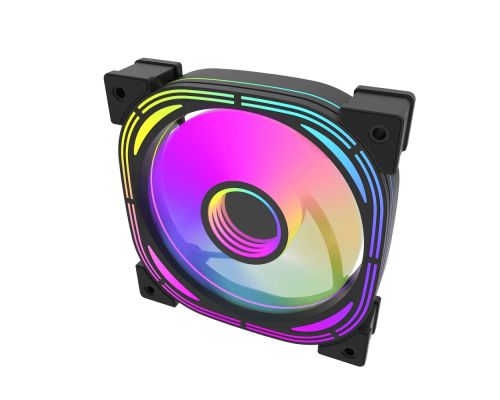 Darkflash вентилатор Fan 120mm Infinity 24R Pro - Infinity Mirror, ARGB, Reverse - Black, image _ab__is.image_number.default