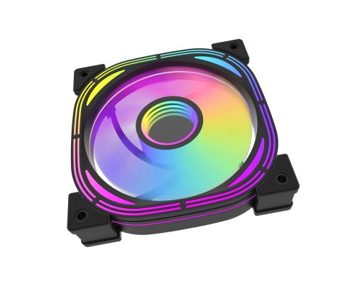Darkflash вентилатор Fan 120mm Infinity 24R Pro - Infinity Mirror, ARGB, Reverse - Black, image _ab__is.image_number.default