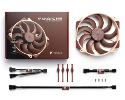 Noctua вентилатор Fan 140mm - NF-A14x25r G2 PWM, image _ab__is.image_number.default