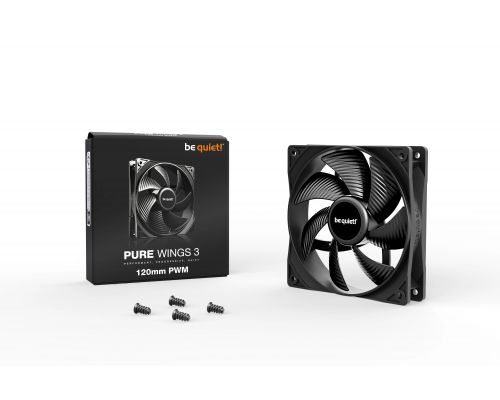 be quiet! вентилатор Fan 120mm - Pure Wings 3 120mm PWM, image _ab__is.image_number.default
