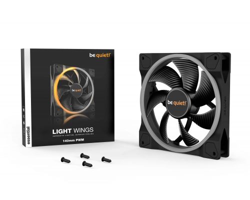 be quiet! вентилатор Fan 140mm - LIGHT WINGS PWM, image _ab__is.image_number.default