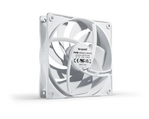 be quiet! Fan 120mm - Pure Wings 3 120mm PWM high-speed White, image , 2 image