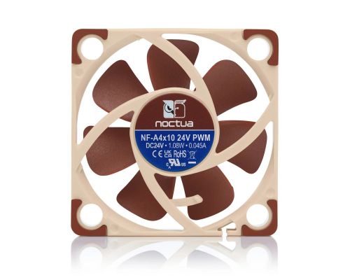 Noctua Fan 40x40x10mm 24V - NF-A4x10-24V-PWM, image , 2 image