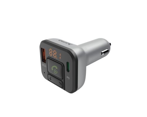 FM Трансмитер HAMA, Блутут функция, Хендсфри, 1xUSB-C,1xUSB-A, 14169, image 