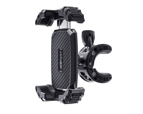 Acefast Стойка за телефон за колело Bicycle phone holder - Anti-skid, Shock-Absorbing - D23 - Black, image 