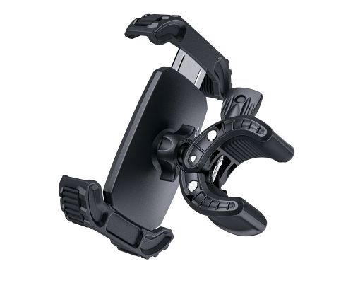 Acefast Стойка за телефон за колело Bicycle phone holder - Anti-skid, Shock-Absorbing - D23 - Black, image _ab__is.image_number.default