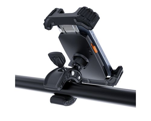 Acefast Стойка за телефон за колело Bicycle phone holder - Anti-skid, Shock-Absorbing - D23 - Black, image _ab__is.image_number.default