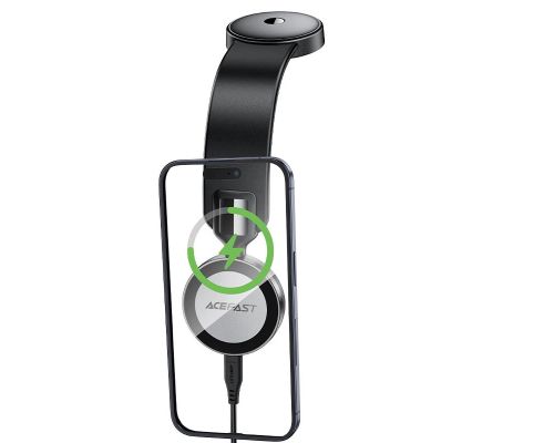 Acefast Стойка за телефон за кола Car phone holder - Magnetic Charging, 360 degree - D37 Black, image _ab__is.image_number.default