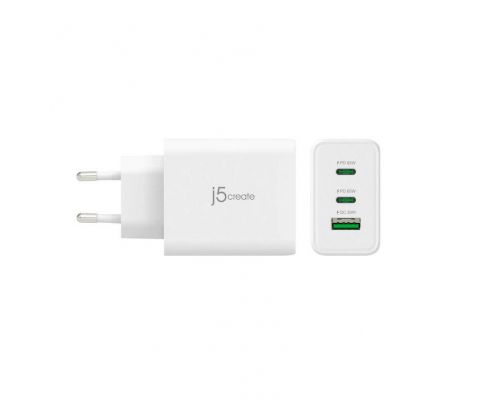 j5create 65W GaN USB-C 3-Port Charger, image , 4 image