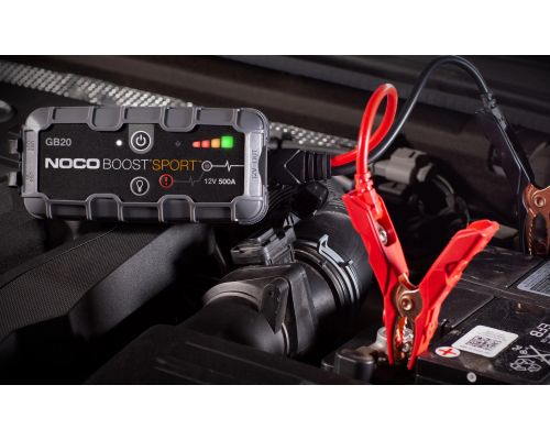 NOCO мултифункционален стартер за автомобил Jump Starter - BOOST SPORT ULTRASAFE GB20 - 500A, 12V, image _ab__is.image_number.default