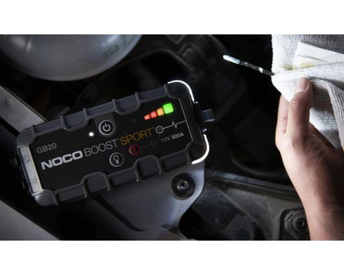 NOCO мултифункционален стартер за автомобил Jump Starter - BOOST SPORT ULTRASAFE GB20 - 500A, 12V, image _ab__is.image_number.default