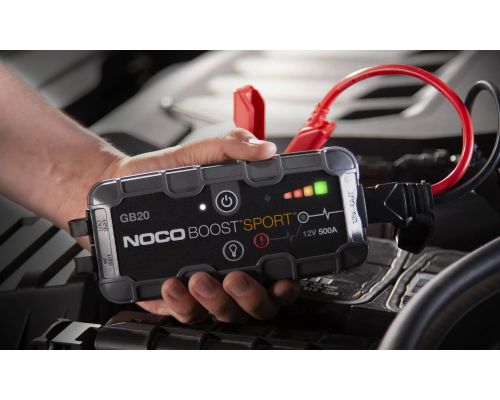 NOCO мултифункционален стартер за автомобил Jump Starter - BOOST SPORT ULTRASAFE GB20 - 500A, 12V, image _ab__is.image_number.default
