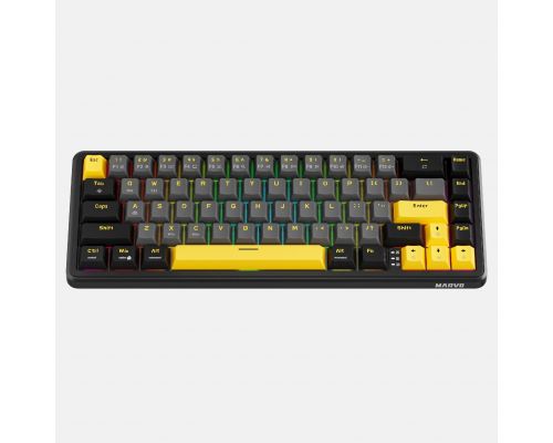 Marvo професионална геймърска механична клавиатура Professional Gaming Mechanical Keyboard Magma M40 KG964 - 8K, Magnetic Switches [Tactile], image _ab__is.image_number.default